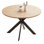 Kadison 46.4 in. MDF Round Dining Table with Carbon Steel Legs (4-6 Seats)