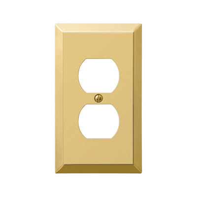 Tindal 1-Gang Duplex Outlet Wall Plate