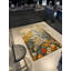 Tapis décoratif moderne à motif floral orange Paris-164625538