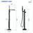 Single Handle Floor Mounted Tub Faucet Mattle Black