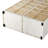 24 Pair Shoe Storage Cabinet