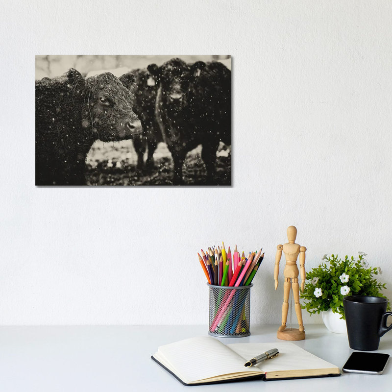 Its Snowing by Aledanda - Wrapped Canvas Print, 20.32 cm H x 30.48 cm W