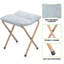 Fauteuil d'appoint pliant avec repose-pieds Marquice-771828322