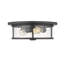 Plafonnier encastré cylindrique simple 15,75 po Attah-1194303651