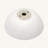 16"X16" White Ceramic Round Vessel Bathroom Sink
