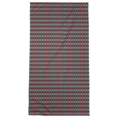 Serviette de bain à losanges