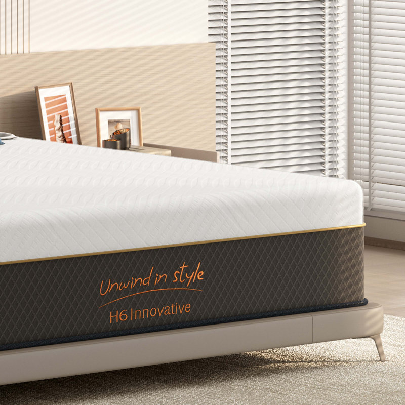 10 Inch Hybrid Mattress In A Box,Pocket Spring Mattress Medium Firm Feel With Edge Support & Motion Isolation, Full, 10"