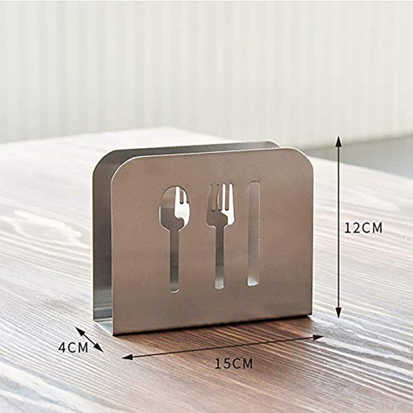 Prep & Savour Metal Standing Napkin Holder