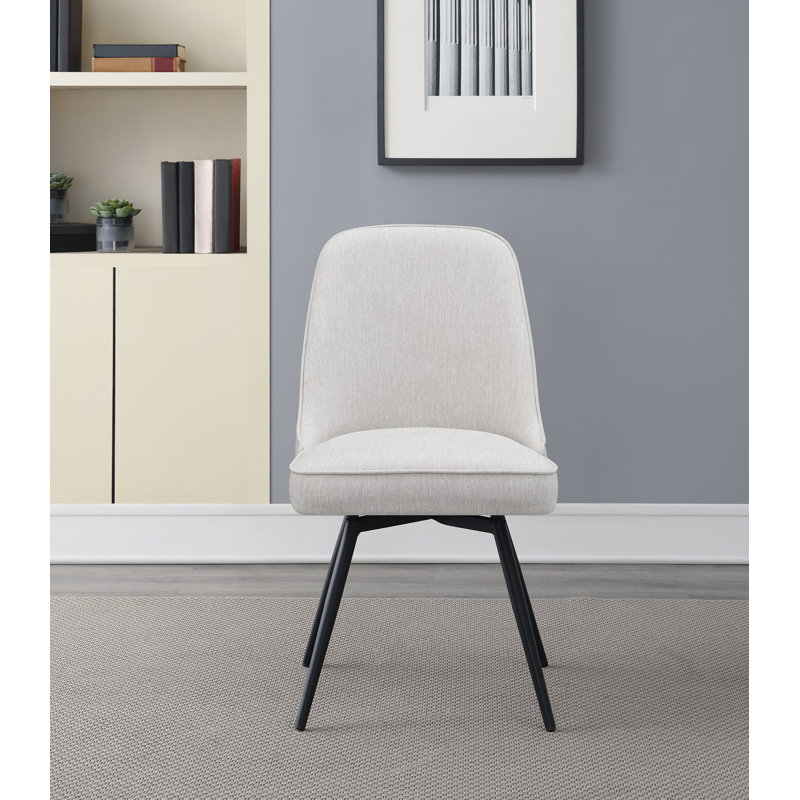 Chaise d'appoint Gunita, Crème