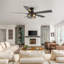 132.08 cm Ceiling Fan with Light Kit