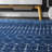 Maslah Geometric Moroccan Power Loom Performance Blue Rug-1199965925