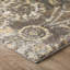 Tapis brun / gris à motif floral Mekhage-1301476111
