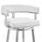 Kellum Swivel Counter and Bar Height Barstool with Arms in Faux Leather Upholstery and Metal Legs-90763182-90850231-98226347