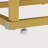 Ottorino Steel Geometric Bookcase