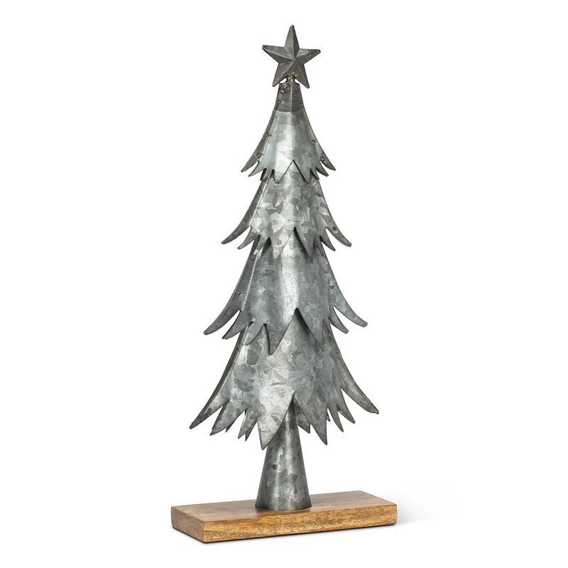 Christmas Tabletop Tree, 15" H x 5" W x 5" D