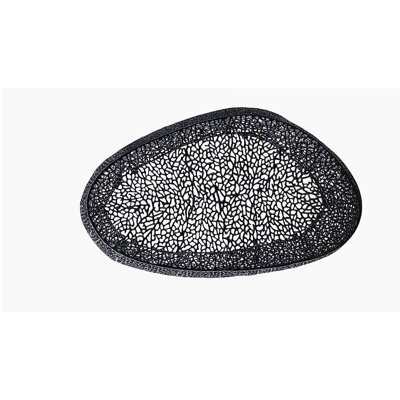 Oval Coffee Table Black
