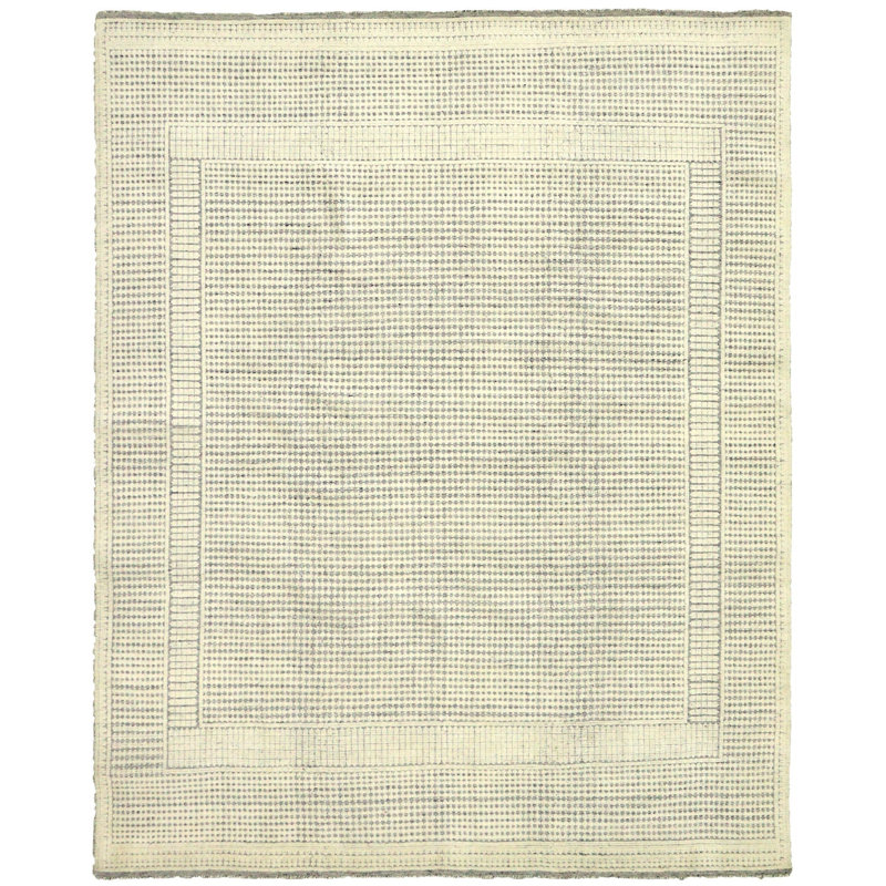 Mykonos Wool Geometric Indoor Rug, Rectangle 9'1" x 12'2"