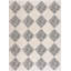 Fauci Geometric Cream / Black Area Rug-91884268