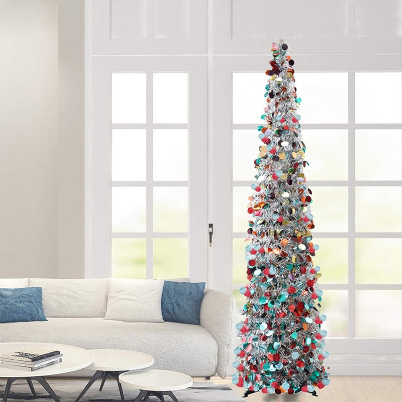 5 arbres de Noël, Multicolore