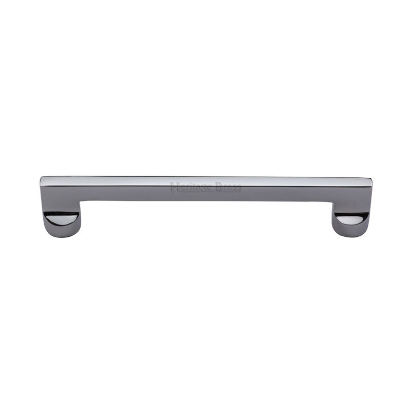 Heritage Brass Heritage Cabinet Pull Apollo Design, 0.9cm H x 14.7 cm W x 3.5cm D, Polished Chrome