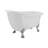 53.1'' x 25.6'' Freestanding Soaking Acrylic Bathtub-72770251-76285534