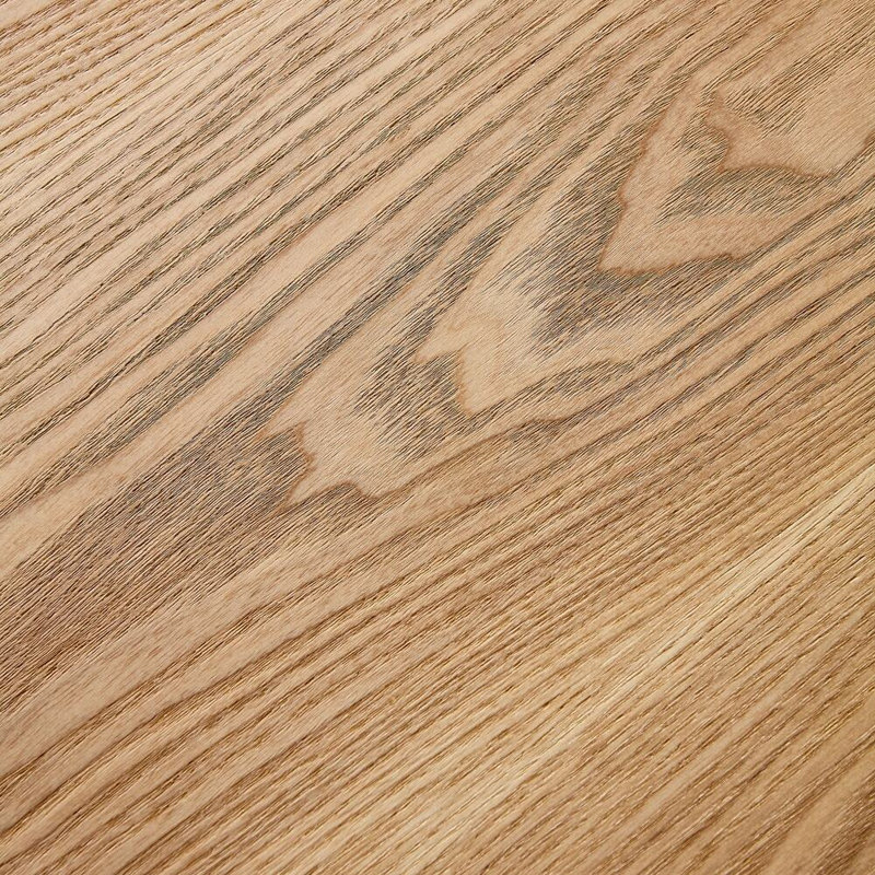 Table de salle à manger en panneau de fibres à densité moyenne pour salle à manger Design rond moderne Facile à nettoyer et polyvalente