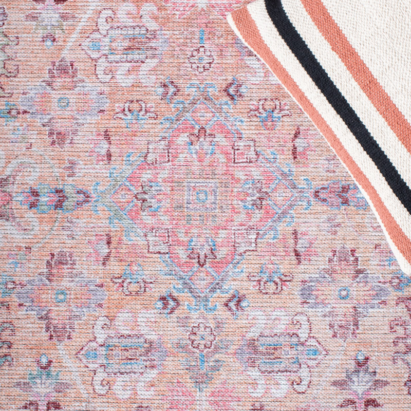 Layhill Performance Machine Washable Oriental Rug, Rectangle 3'3" x 5'