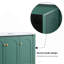 Base de meuble-lavabo 48 po, armoire de rangement - 4 portes à fermeture douce et 2 tiroirs-125034047