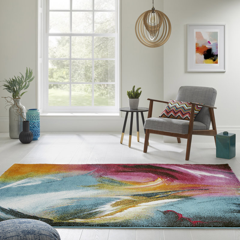Abstract Area Rug, Rectangular 120 x 170cm