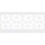 Panneaux muraux blancs 94,5 "(paquet de 4)-69958114