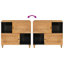 Solid Wood Accent Cabinet-1494992137