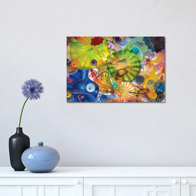 Glass Art Wall IV by Louis Ruth - Wrapped Canvas Print