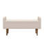 Tabouret de rangement en velours Teddy