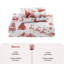 Ensemble de courtepointe réversible Christmas Reindeer-135992073