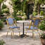 Ensemble de 2 chaises d'extérieur French Bistro