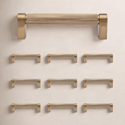 Kent Knurled Cabinet Bar Pull