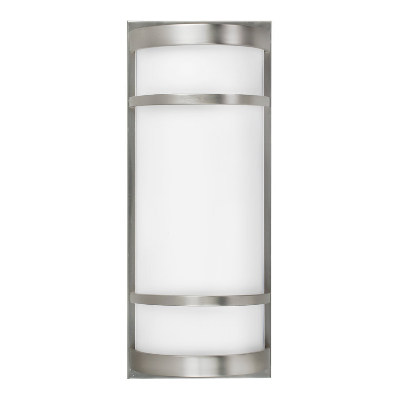 Newkirk Flush Mounted Sconce, Satin Nickel