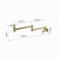 Robinet remplisseur de pot mural-125772460