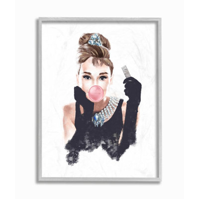«Breakfast at Bubblegum Famous Fashion» par Ziwei Li - impression d'art graphique