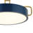 Minimalist Flush-Mount Round Dimmable LED Pendant