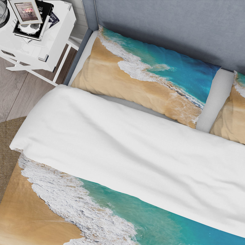 Asunta Polyester Twill Duvet Cover, Twin Duvet Cover + 1 Standard Sham