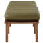 Banc rembourré en similicuir Landon Boutis-328055111-270568445
