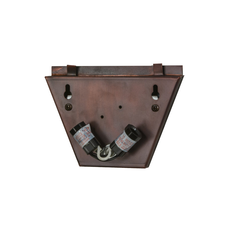1 - Light Flush Mounted Sconce