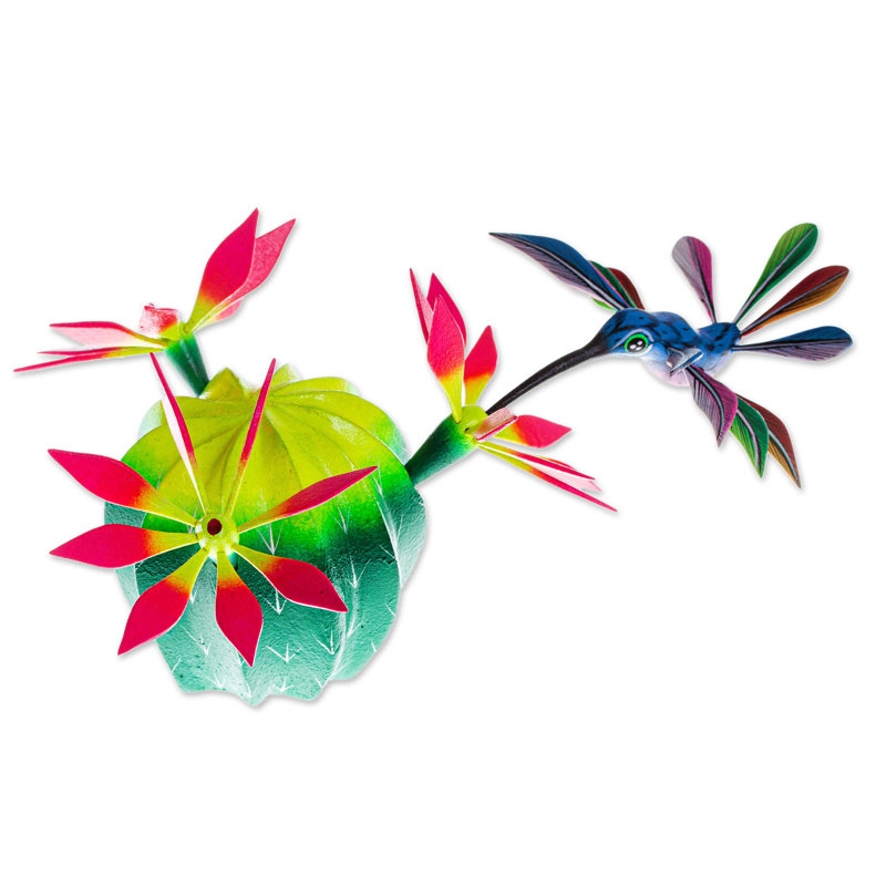Sculpture Alebrije «Hummingbirds Delight»