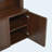 Farmhouse Hall Tree with Adjustable Shelves, Storage Bench & 3 Cabinets, Walnut-1257781905
