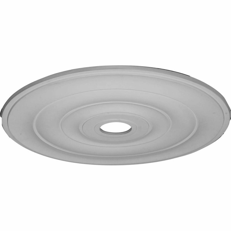Médaillon de plafond de 26 1/2 po x P 3 5/8 po x P 1 1/2 po Jefferson (convient aux auvents de 5 po ou moins)