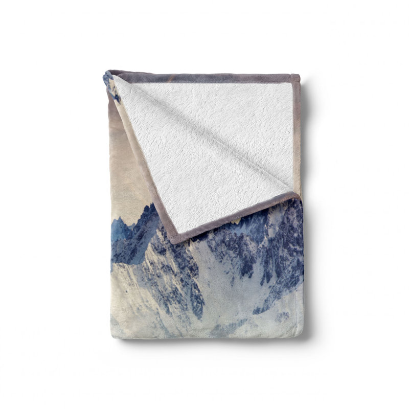 Hand Woven Throw Blanket, 60" W x 80" L