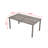 Outdoor 7-Piece Metal Patio Swivel Dining Set-1383027147
