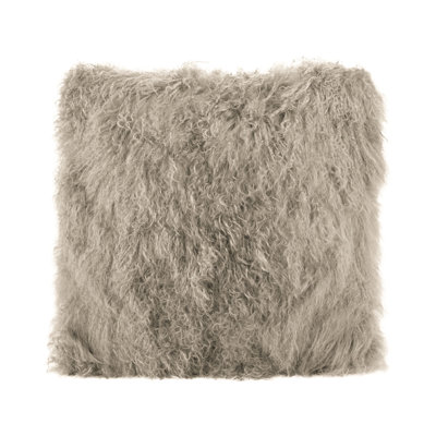 Tibetan Lamb Sheepskin Pillow by Outpost Original