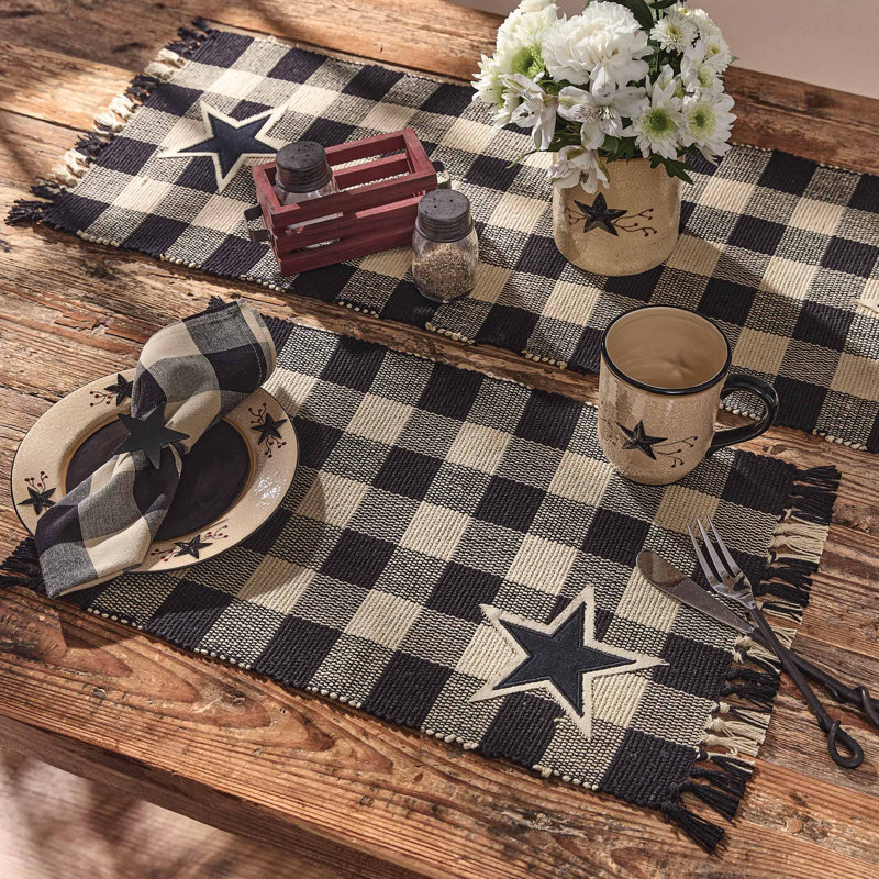 Chemin de table Wicklow Star, L 54 po x l 13 po